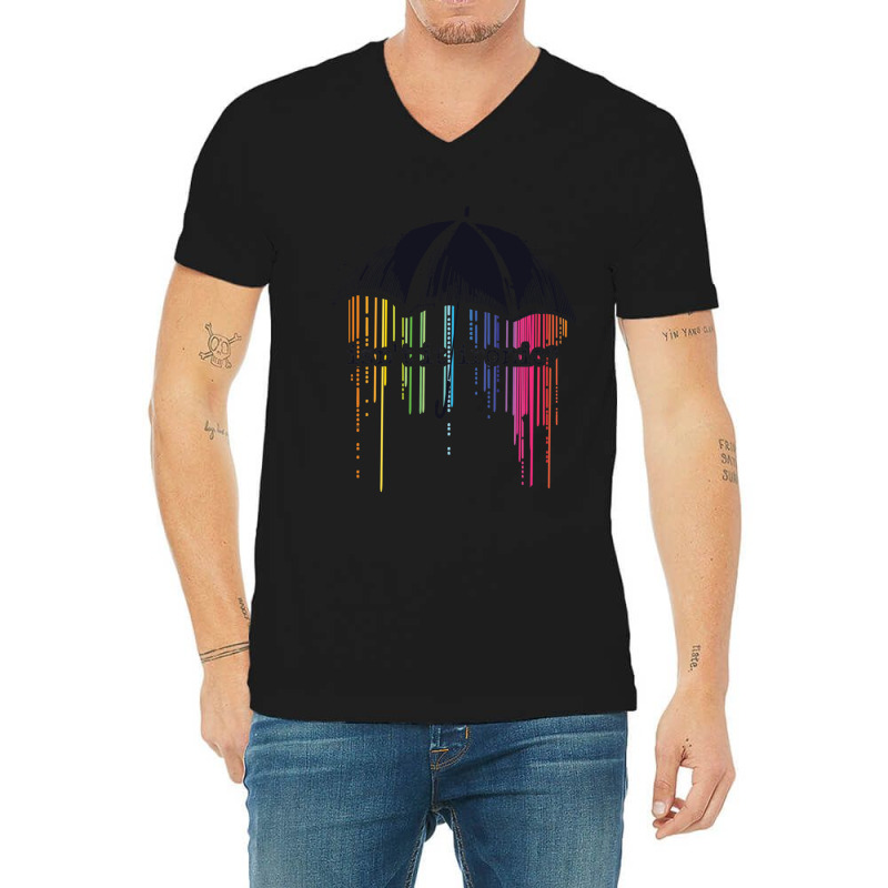 Ironic V-Neck Tee by cm-arts | Artistshot