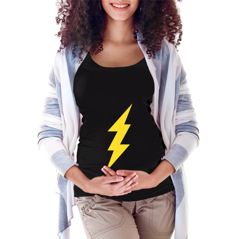 Lightning Bolt Maternity Scoop Neck T-shirt by cm-arts | Artistshot