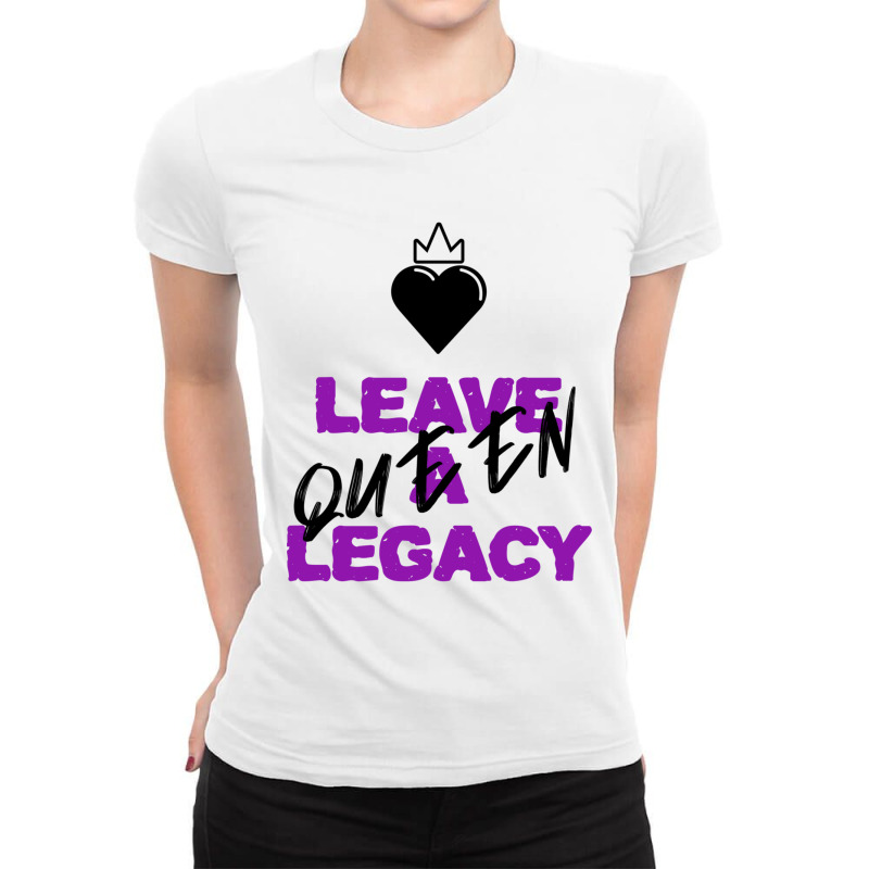 Leave A Legacy Ladies Fitted T-Shirt by cm-arts | Artistshot