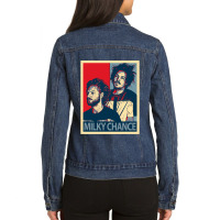 Milky Chance Classic Ladies Denim Jacket | Artistshot