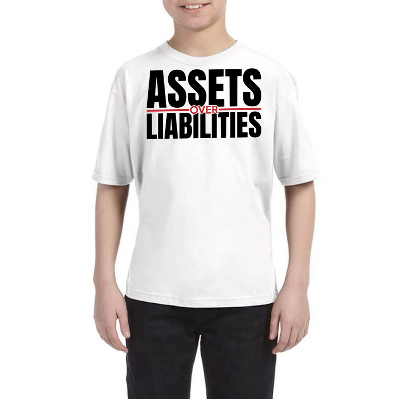 Assets Over Liabilities For Accounting And Accountant Long Sleeve T Sh Youth Tee by cm-arts | Artistshot