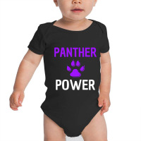 Panther Power Baby Bodysuit | Artistshot