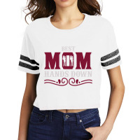 Best Mom Hands Down Scorecard Crop Tee | Artistshot