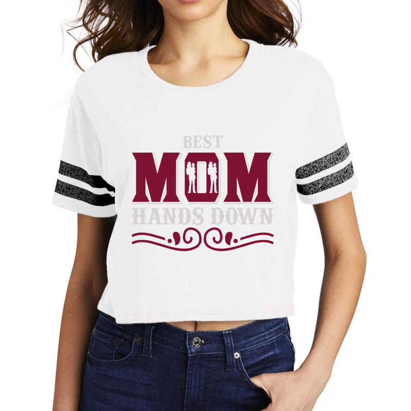 Best Mom Hands Down Scorecard Crop Tee by MOSESWOODS | Artistshot