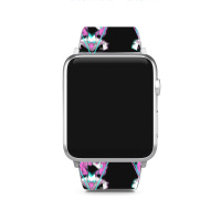 Antisocial Vaporwave Anime Girl Japanese Indie Alt Aesthetic Apple Watch Band | Artistshot