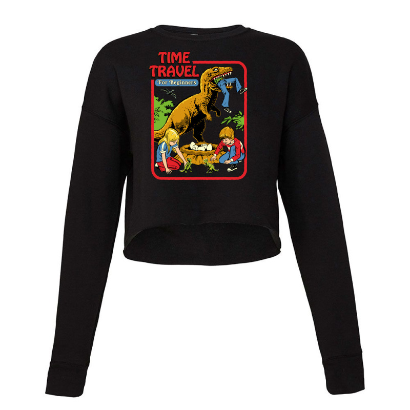 Time Travel For Beginners Cropped Sweater by HectorMarroquin | Artistshot