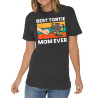 Tortoiseshell Cat Mom Best Tortie Mom Ever Vintage T-shirt | Artistshot