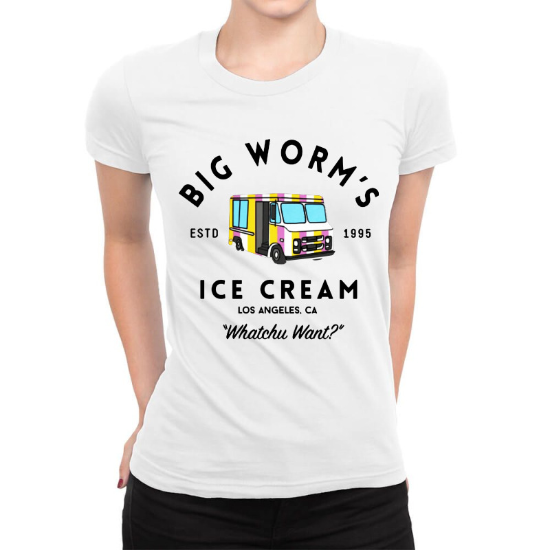 Ice Cream Truck Ladies Fitted T-Shirt by KikoKoi | Artistshot