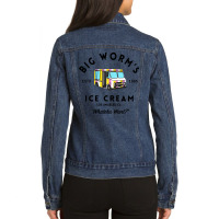 Ice Cream Truck Ladies Denim Jacket | Artistshot