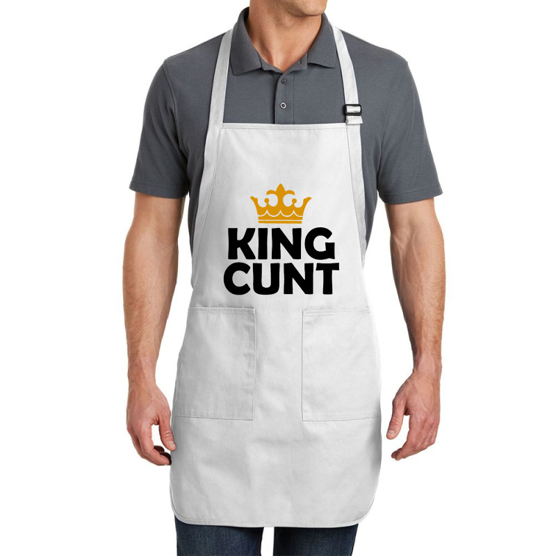 King Cunt Full-length Apron | Artistshot