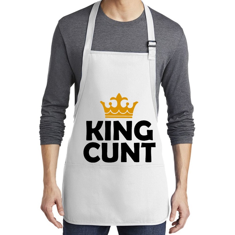 King Cunt Medium-length Apron | Artistshot