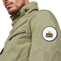 King Cunt Round Patch | Artistshot