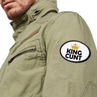 King Cunt Oval Patch | Artistshot