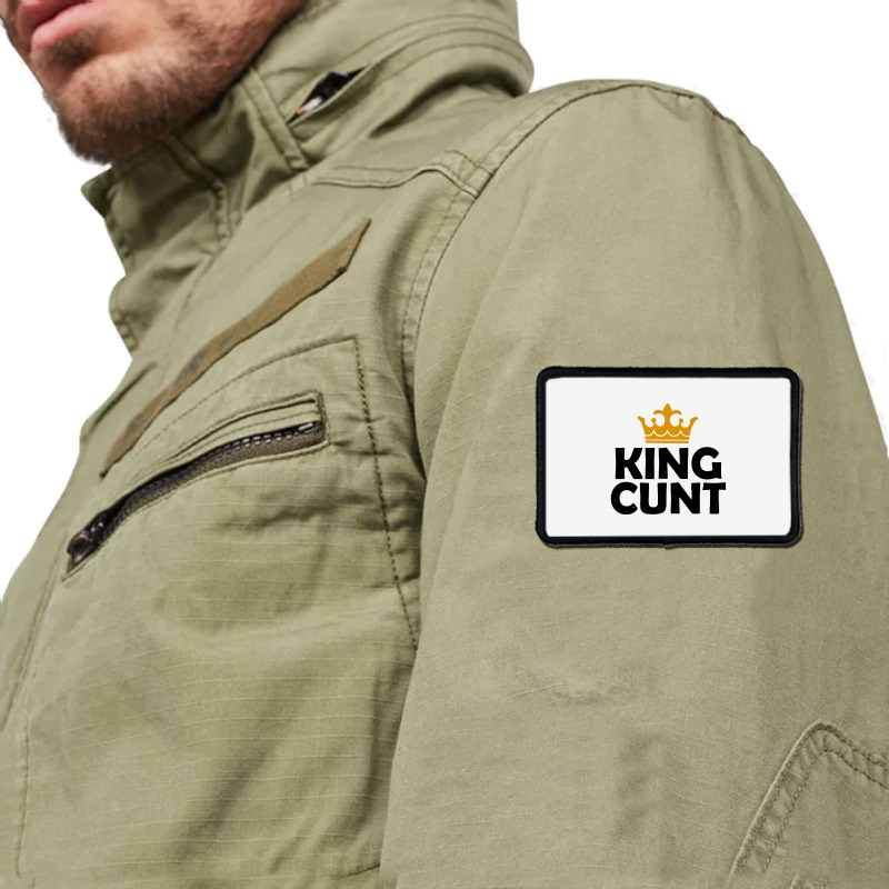 King Cunt Rectangle Patch | Artistshot