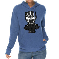 Black Panther Chibi Lightweight Hoodie | Artistshot