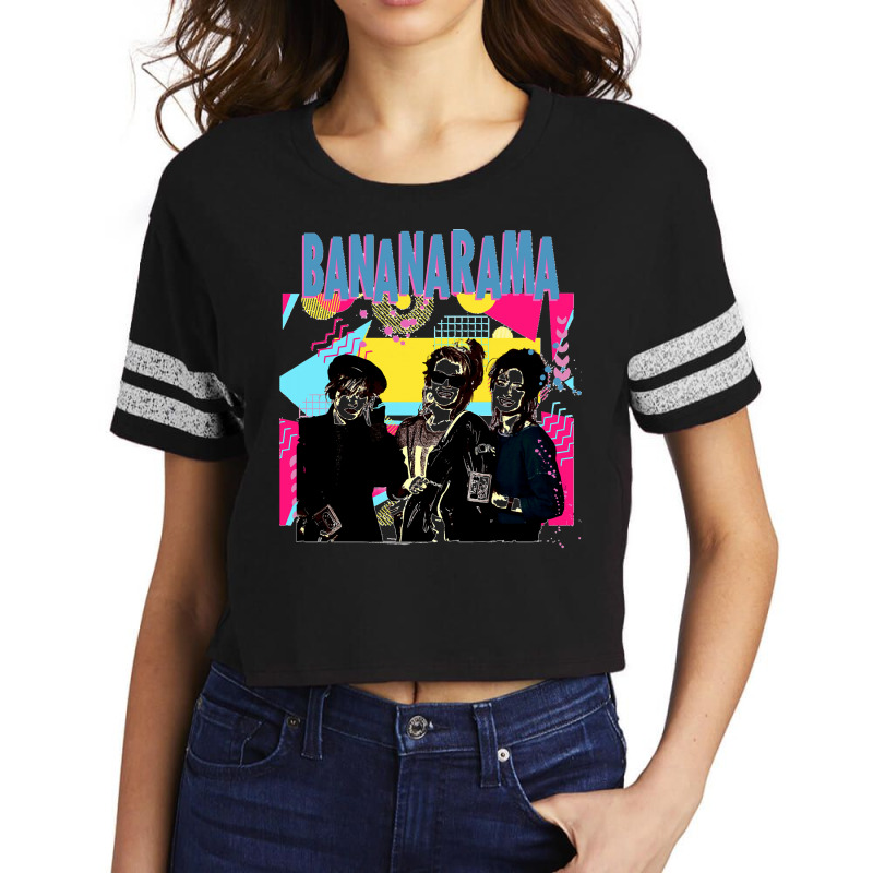 Bananarama Scorecard Crop Tee by JAMESDSHARP | Artistshot