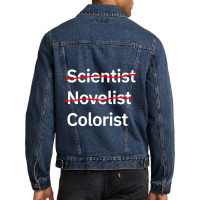 Scientist Novelist Colorist Men Denim Jacket | Artistshot