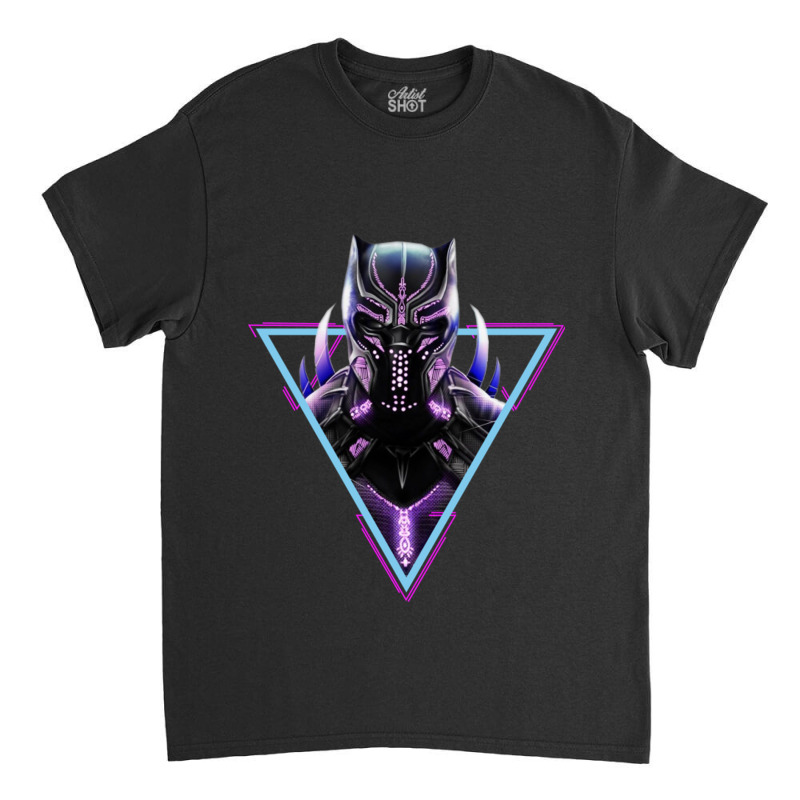 Black Panther Retro Classic T-shirt by cm-arts | Artistshot