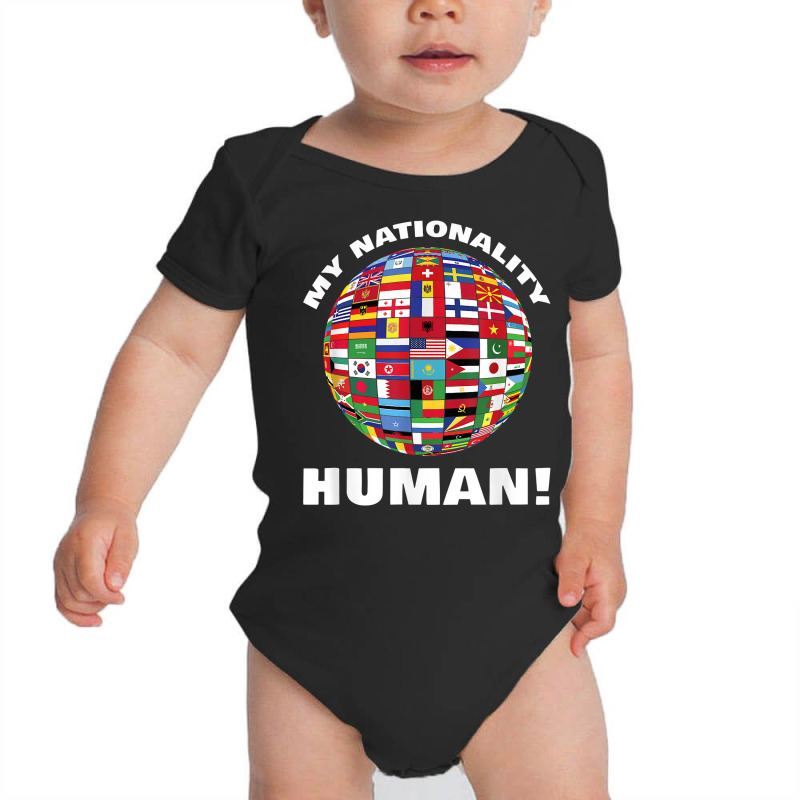 My Nationality People Flags Country Countries T Shirt Baby Bodysuit by cm-arts | Artistshot