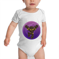 Chibi Panther Baby Bodysuit | Artistshot