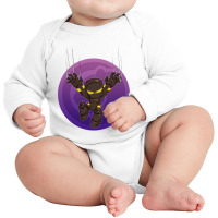 Chibi Panther Long Sleeve Baby Bodysuit | Artistshot