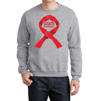 Aids World Day (care) Crewneck Sweatshirt | Artistshot