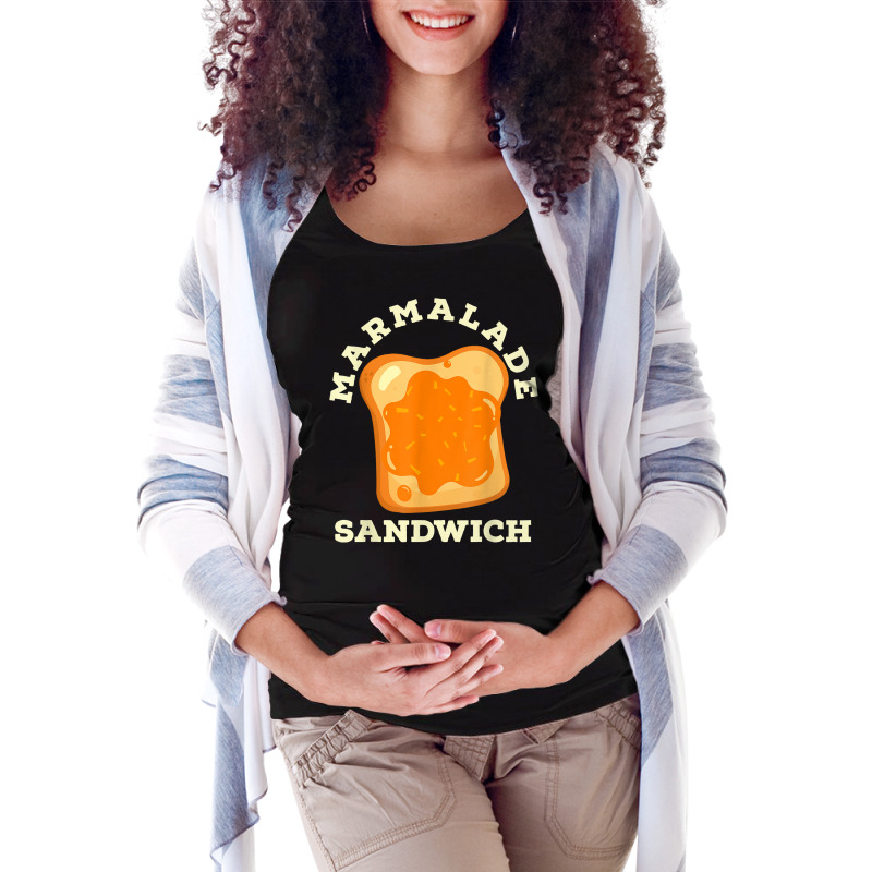 Marmalade Sandwich Cute Boys Girls Halloween Easy Costume T Shirt Maternity Scoop Neck T-shirt by cm-arts | Artistshot