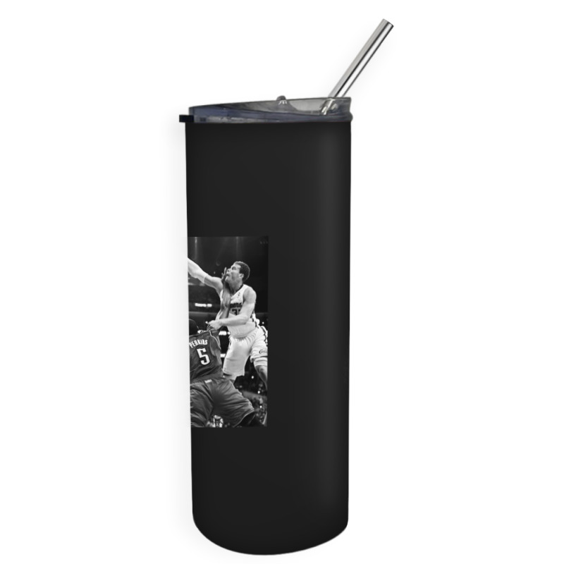 Blake Griffin Over Kendrick Perkins Skinny Tumbler | Artistshot