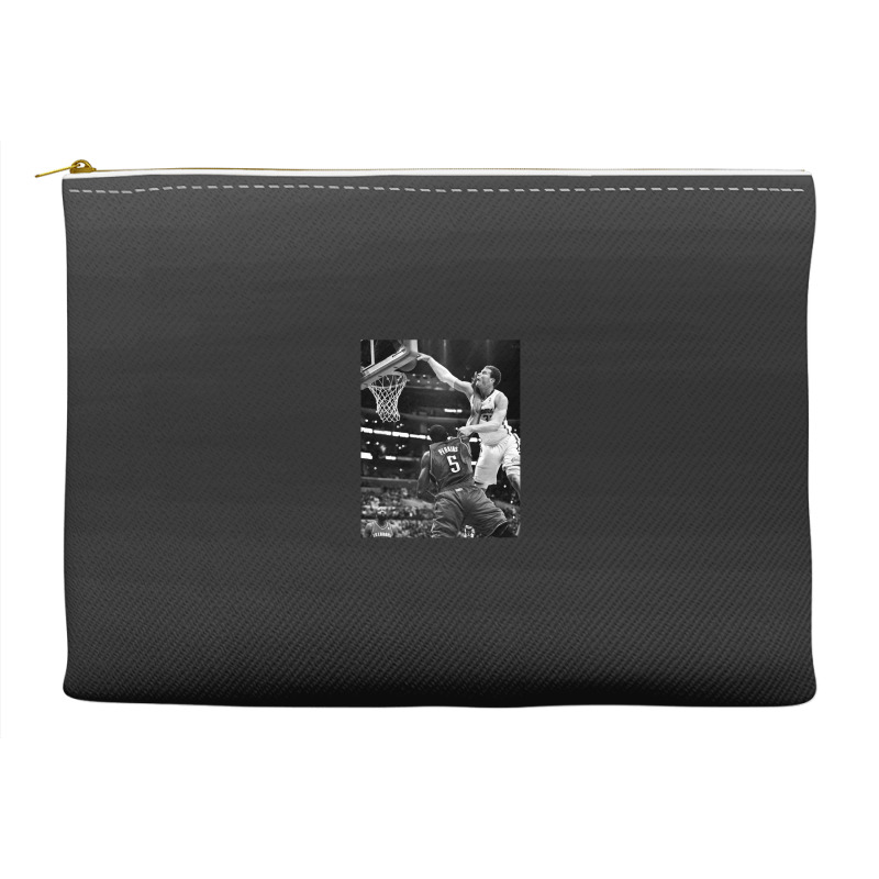 Blake Griffin Over Kendrick Perkins Accessory Pouches | Artistshot