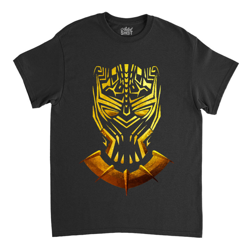 Golden Jaguar Classic T-shirt by cm-arts | Artistshot