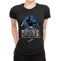 I Am Black Panther Ladies Fitted T-shirt | Artistshot