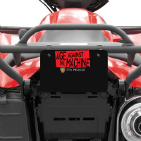 Age Against The Machine - Sci97 25th Reunion Active Atv License Plate | Artistshot