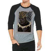 Killmonger 3/4 Sleeve Shirt | Artistshot