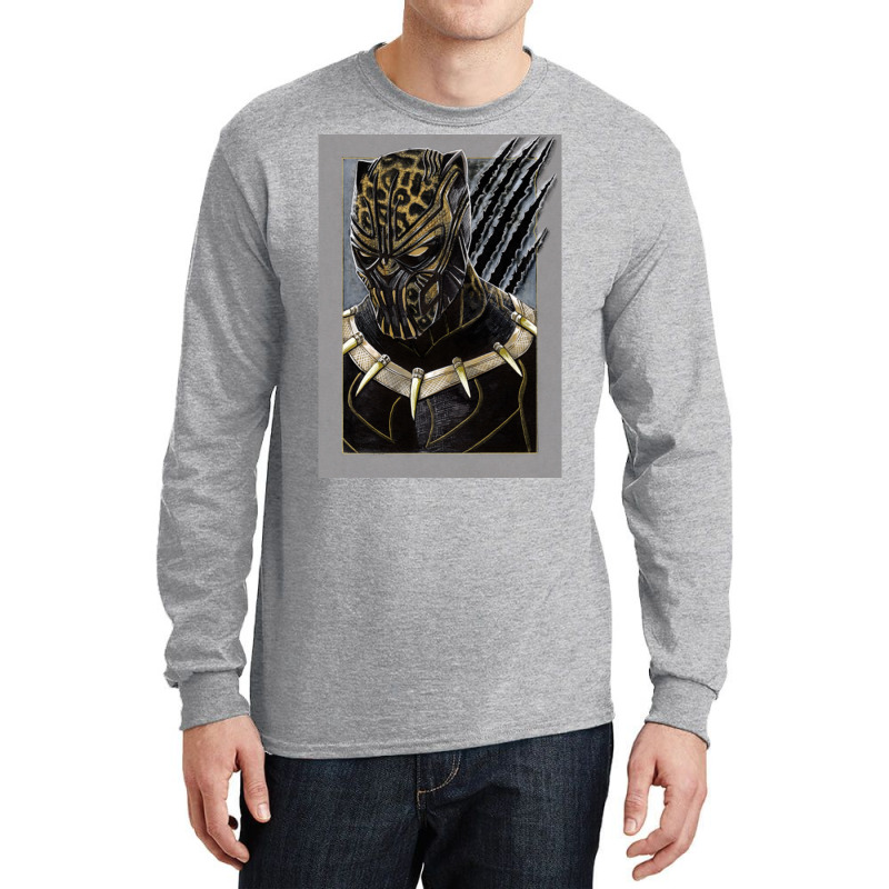 Killmonger Long Sleeve Shirts by cm-arts | Artistshot