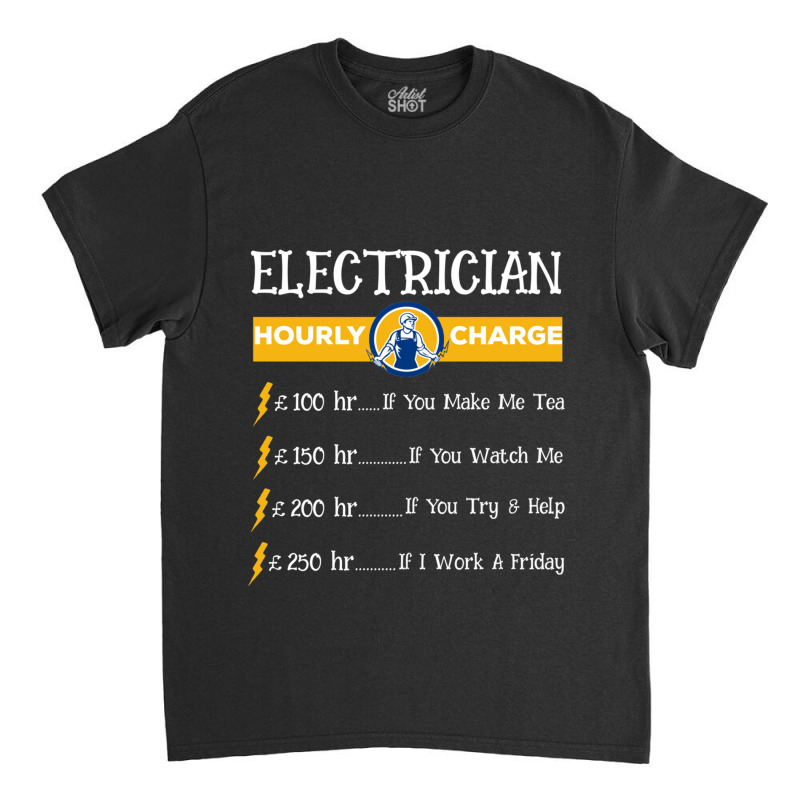 Electrician Shirt Ibew Union Dad T Shirt Retired Master Gift Classic T-shirt by SEANMCDONOUGH | Artistshot