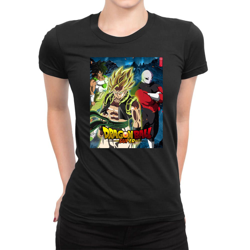 Dragonball Movie Ladies Fitted T-Shirt by manulious | Artistshot