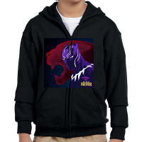 Panther Youth Zipper Hoodie | Artistshot