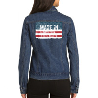 Made In Watertown, South Dakota T Shirt Ladies Denim Jacket | Artistshot