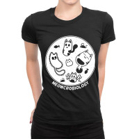 Cats Love Microbiology Ladies Fitted T-shirt | Artistshot