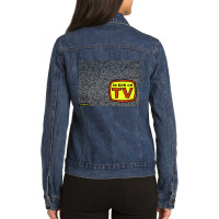 Assert Dominance Ladies Denim Jacket | Artistshot