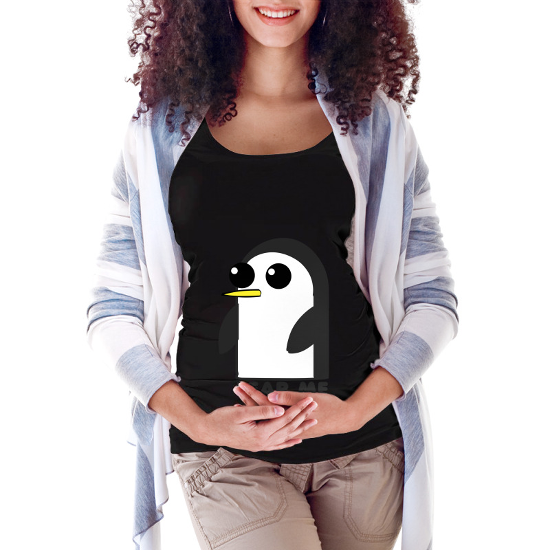 Ter Penguin Maternity Scoop Neck T-shirt by cm-arts | Artistshot