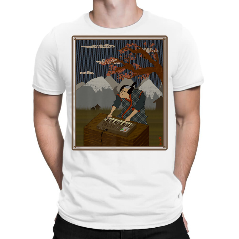 Japanese Style Synthesizer Player Premium T Shirt T-shirt | Artistshot