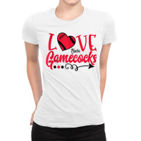 Love Those Gamecocks Fun T Shirt To Support Your Team Tank Top Ladies Fitted T-shirt | Artistshot