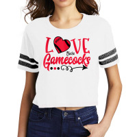 Love Those Gamecocks Fun T Shirt To Support Your Team Tank Top Scorecard Crop Tee | Artistshot