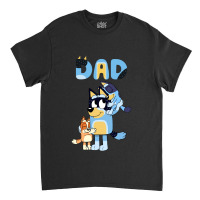 Dad Playing Son And Daughter Classic T-shirt | Artistshot