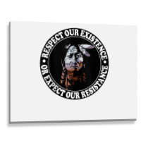 Native American Chief   Sitting Bull Lakota Sioux Tank Top Metal Print Horizontal | Artistshot