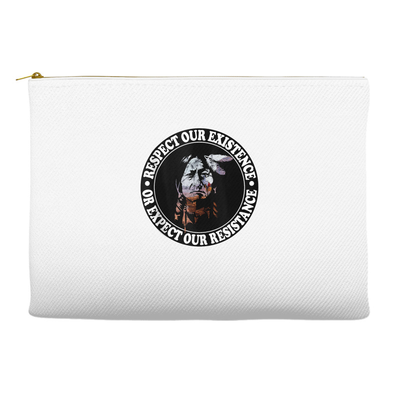 Native American Chief   Sitting Bull Lakota Sioux Tank Top Accessory Pouches | Artistshot