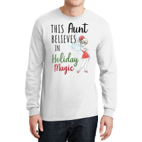 Funny Peter Pan Christmas Tinker Bell Holiday Magic Aunt Long Sleeve Shirts | Artistshot