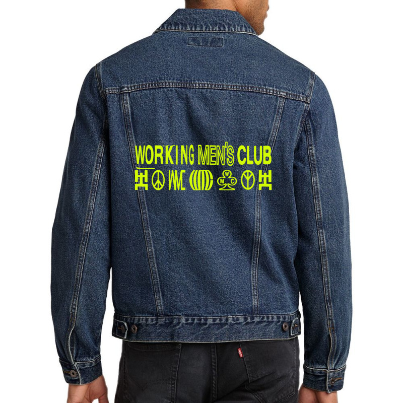 Working Men's Club Men Denim Jacket by robertreynolds58 | Artistshot