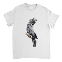 Australian Palm Parrot Tropical Exotic Animals Birds Watercolor Parrot Classic T-shirt | Artistshot